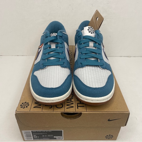 Nike Dunk Low SE GS “Toasty Rift Blue” 2022 - Picture 2 of 4